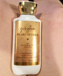 Bath and Body Works Gingham Heart of Gold 24 Hour Body Lotion