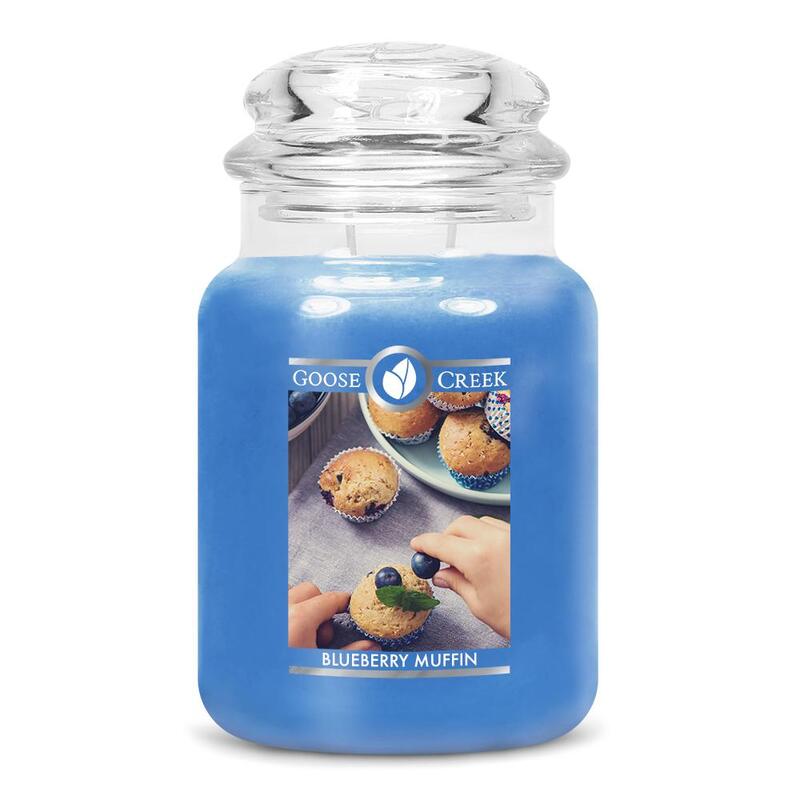 Goose Creek Blueberry Muffin Large Jar Candle