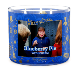 Goose Creek Blueberry Pie With Cream Willy Wonka Collection